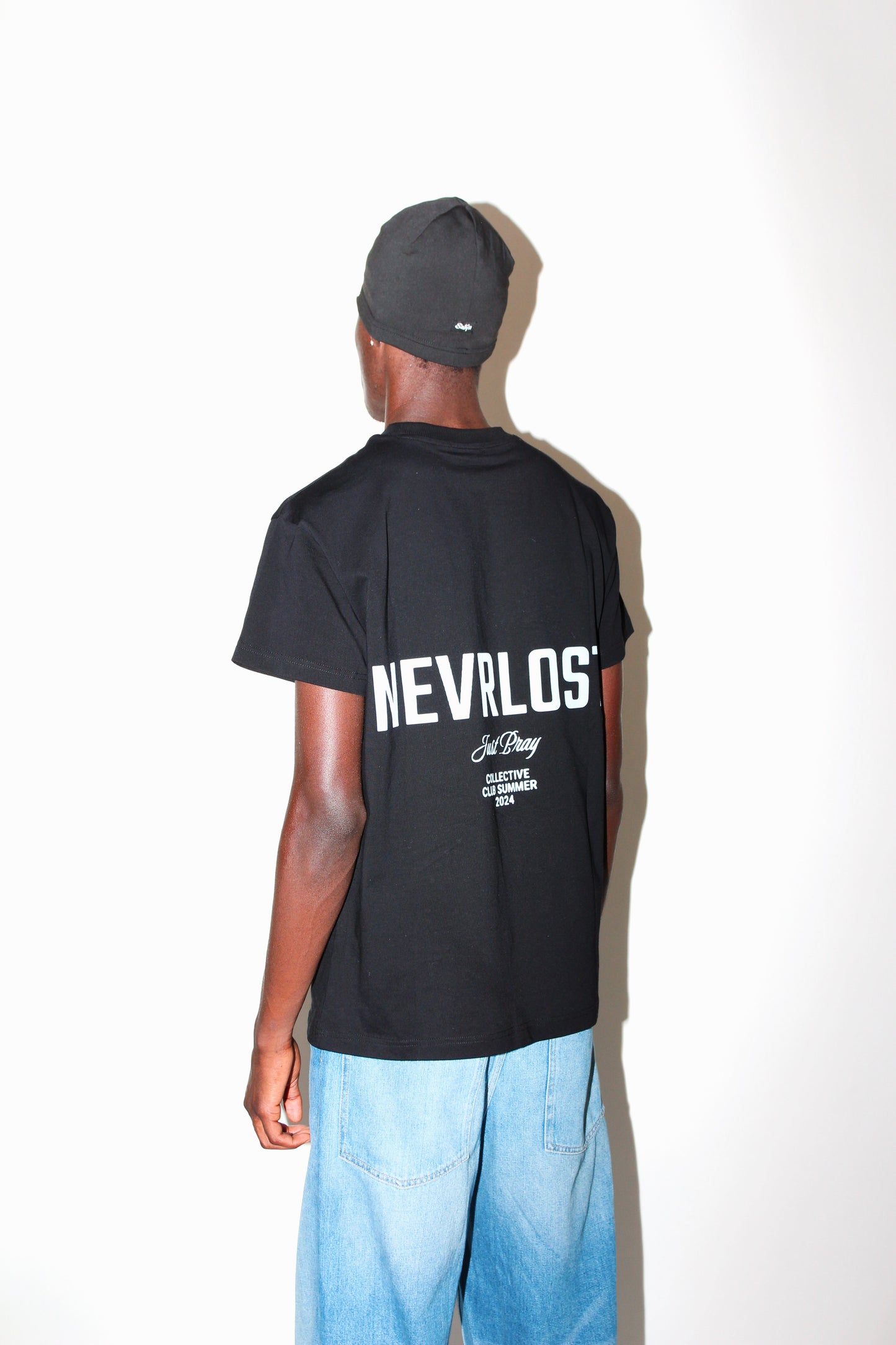 Black Just Pray Rhinestone Tee